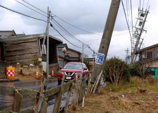 能登液状化、震度５弱以下も多発　過去の地震に比べ突出